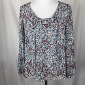 LAUNDRY BY SHELLI SEGAL LOS ANGELES BLOUSE SizeXS